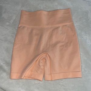 Peach Biker Shorts
